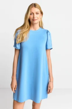 Rich & Royal Minikleid Mit Seidigen Puffärmeln<Damen Minikleider