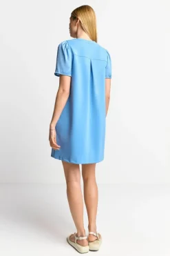 Rich & Royal Minikleid Mit Seidigen Puffärmeln<Damen Minikleider