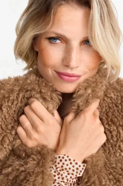 Rich & Royal Offene Kunstfelljacke<Damen Felljacken