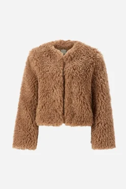 Rich & Royal Offene Kunstfelljacke<Damen Felljacken
