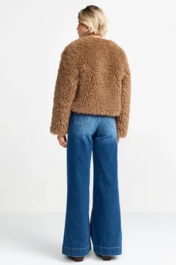 Rich & Royal Offene Kunstfelljacke<Damen Felljacken