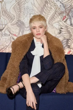 Rich & Royal Oversized-Mantel Aus Kustfell<Damen Felljacken