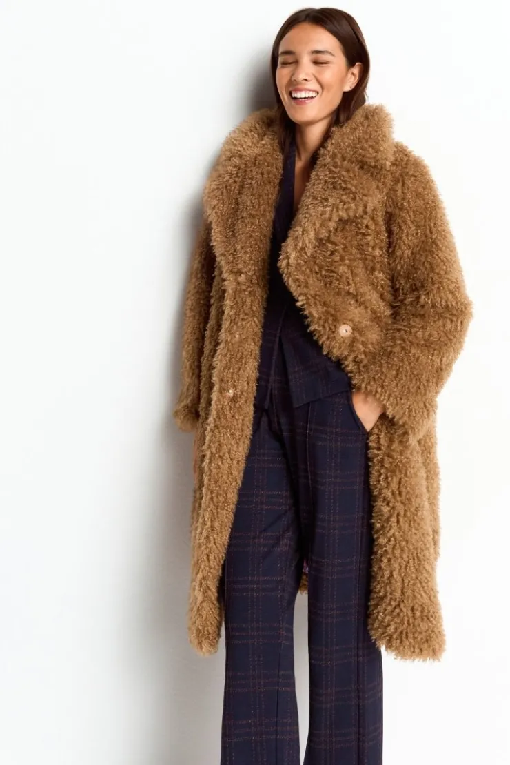 Rich & Royal Oversized-Mantel Aus Kustfell<Damen Felljacken