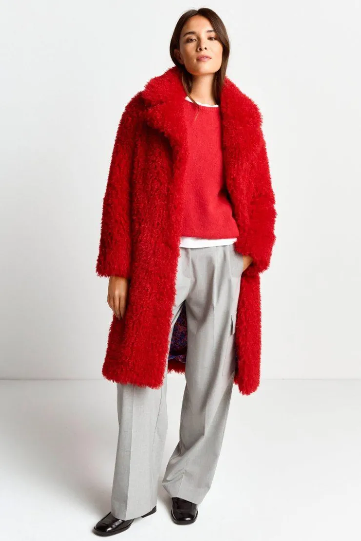 Rich & Royal Oversized-Mantel Aus Kustfell<Damen Felljacken