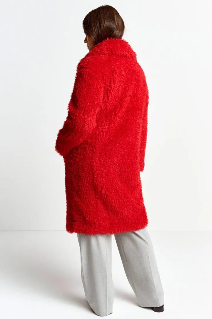 Rich & Royal Oversized-Mantel Aus Kustfell<Damen Felljacken