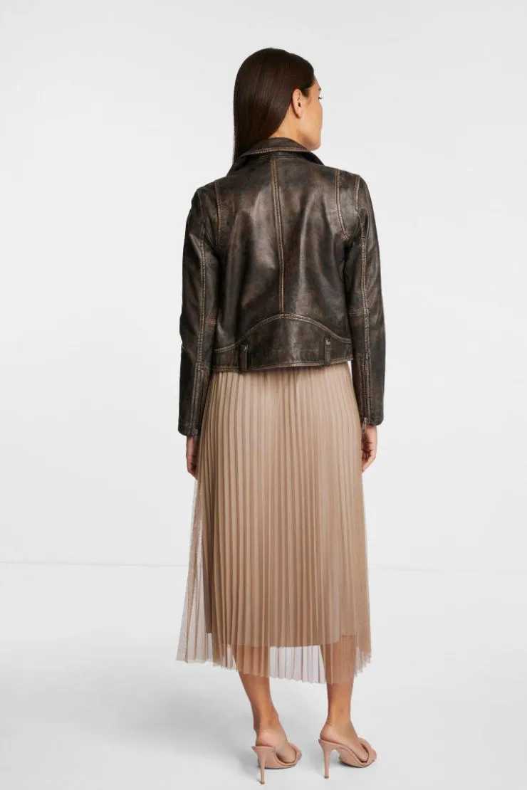 Rich & Royal Plisseerock<Damen Midiröcke|Plisseeröcke