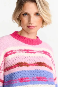 Rich & Royal Pullover In Colour-Blocking-Optik<Damen Pullover