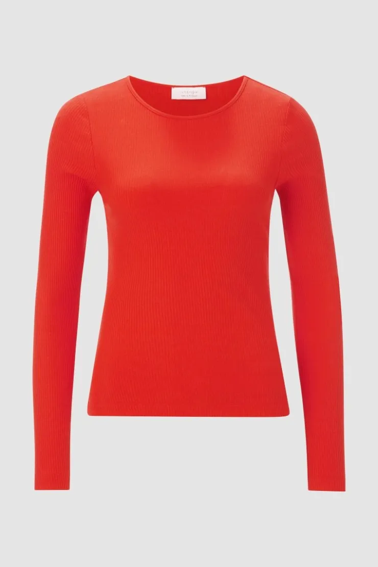 Rich & Royal Rib-Longsleeve<Damen Longsleeves