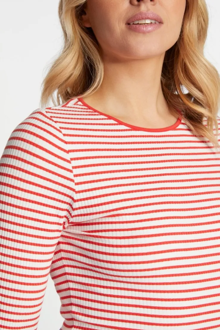 Rich & Royal Rib-Longsleeve<Damen Longsleeves