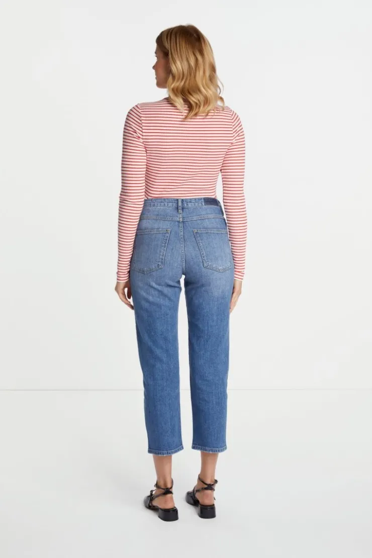 Rich & Royal Rib-Longsleeve<Damen Longsleeves