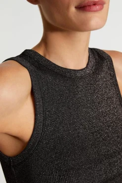 Rich & Royal Rib-Top Mit Glanzeffekt<Damen Tops