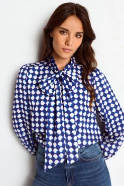Rich & Royal Schluppenbluse Mit Frill-Kragen<Damen Casual Blusen