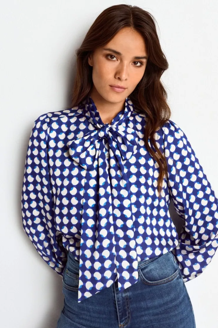 Rich & Royal Schluppenbluse Mit Frill-Kragen<Damen Casual Blusen