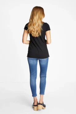Rich & Royal Slub-T-Shirt Aus Baumwolle<Damen T-Shirts