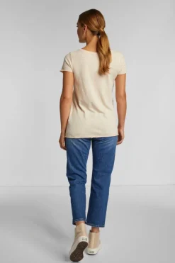 Rich & Royal Slub-T-Shirt Aus Baumwolle<Damen T-Shirts