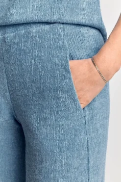 Rich & Royal Stoffhose In Crinkle-Optik<Damen Weite Hosen