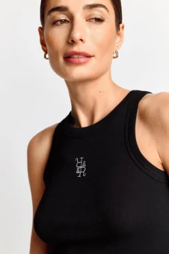 Rich & Royal Top Mit Logostickerei<Damen Tops
