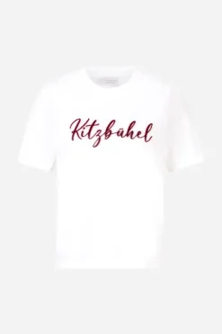Rich & Royal T-Shirt Mit Flockdruck<Damen T-Shirts