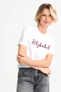 Rich & Royal T-Shirt Mit Flockdruck<Damen T-Shirts