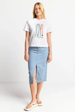 Rich & Royal T-Shirt Mit Strassverzierung<Damen T-Shirts
