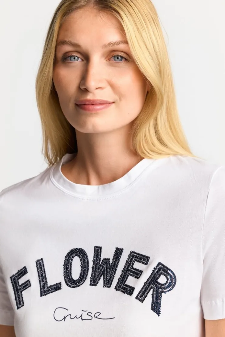 Rich & Royal T-Shirt Mit Strassverzierung<Damen T-Shirts