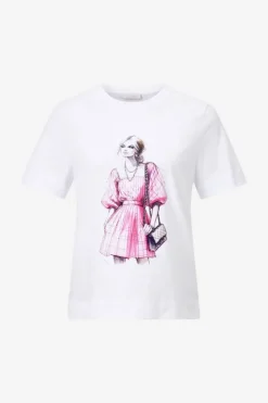 Rich & Royal T-Shirt Mit Strassverzierung<Damen T-Shirts