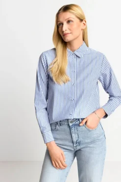 Rich & Royal Weite Hemdbluse Mit Knopfleiste<Damen Casual Blusen|Business Blusen