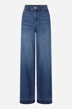 Rich & Royal Wide Leg Denim Mit Seitenstreifen<Damen Wide Leg